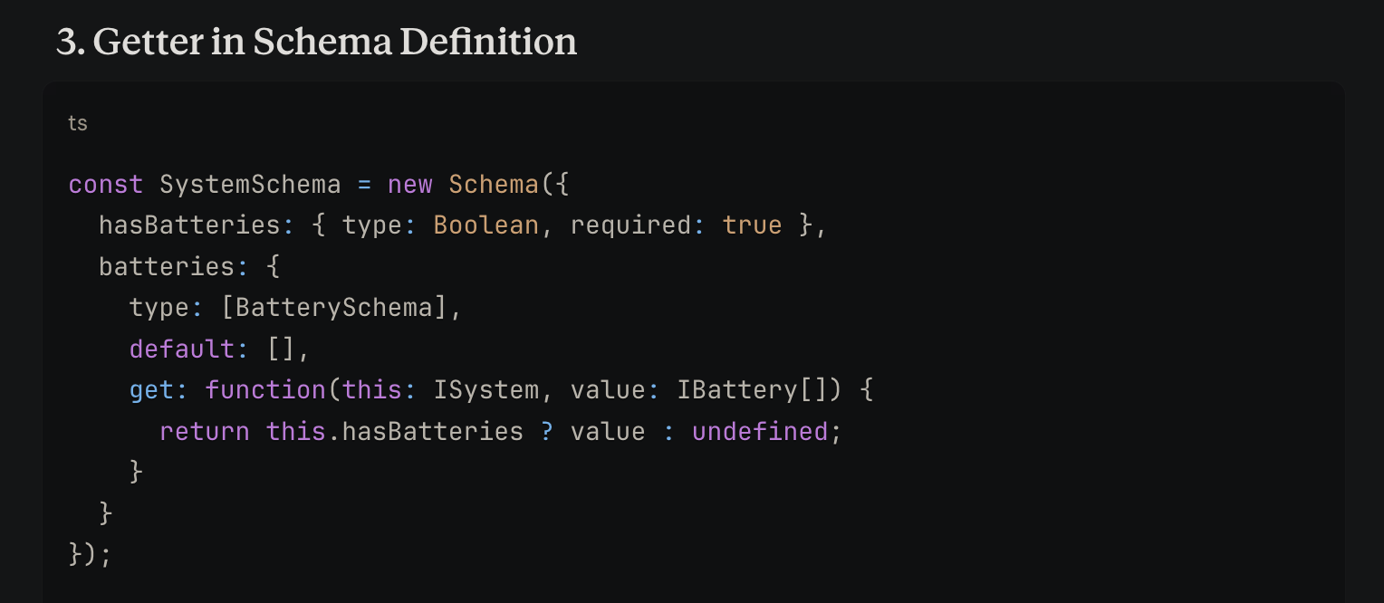 screenshot of Claude chat